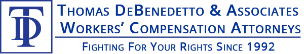 Logo for Thomas DeBenedetto & Associates, San Diego Workers’ Compensation Attorneys, featuring the slogan Fighting For Your Rights Since 1992.