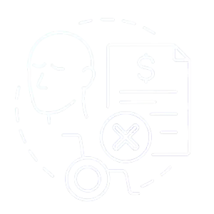 Denied Claim Representation Icon