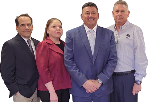 Legal officers and attorneys at Thomas DeBenedetto & Associates, San Diego's work injury specialists.