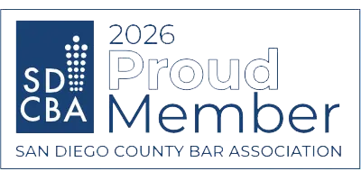 San Diego County Bar Association (SDCBA) member logo for Thomas DeBenedetto.